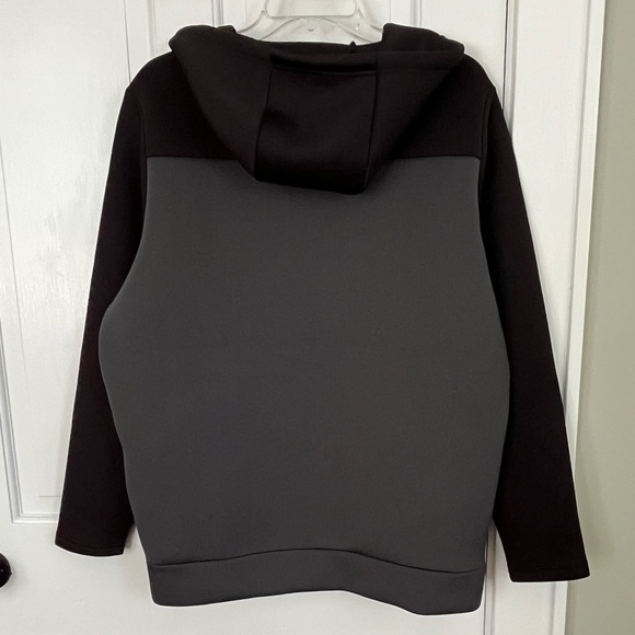 Men's Antigua Charcoal New York Jets Full-Zip Hoodie Large New Activewear - Picture 7 of 14